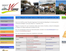 Tablet Screenshot of ccweppes.fr